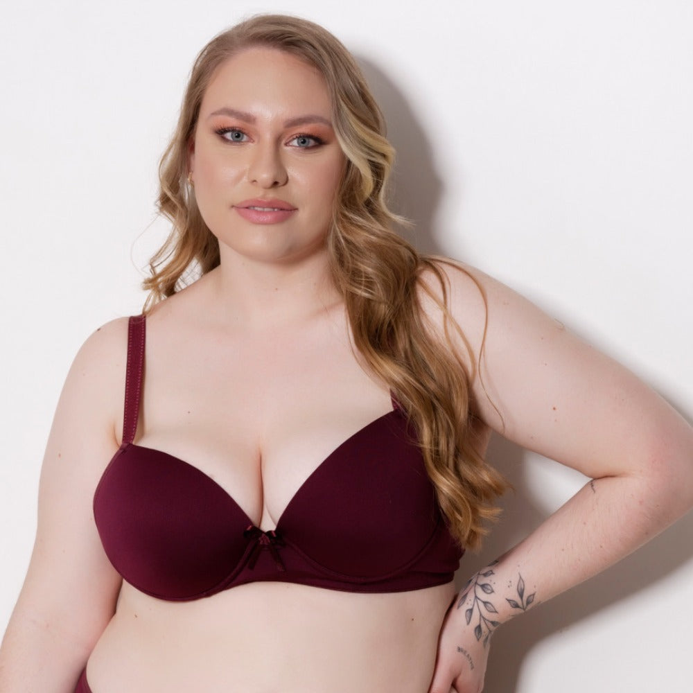 Sutiã Básico com Arco e Bojo Plus Size