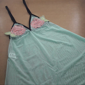 Camisola de Tule com Bordado